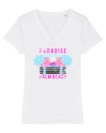Paraidse Dreamer Neon Tricou mânecă scurtă guler V Damă Evoker