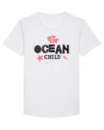 Ocean Child Tricou mânecă scurtă guler larg Bărbat Skater