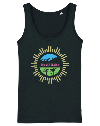 Summer Season Retro Black