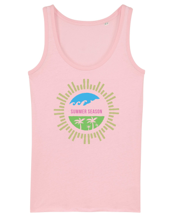 Summer Season Retro Cotton Pink
