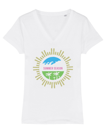 Summer Season Retro White