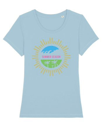 Summer Season Retro Sky Blue