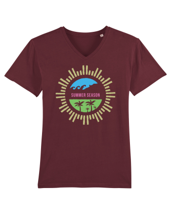 Summer Season Retro Burgundy