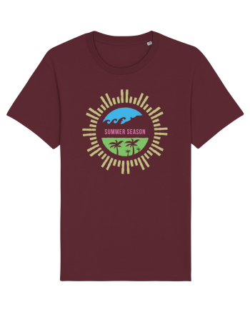 Summer Season Retro Burgundy