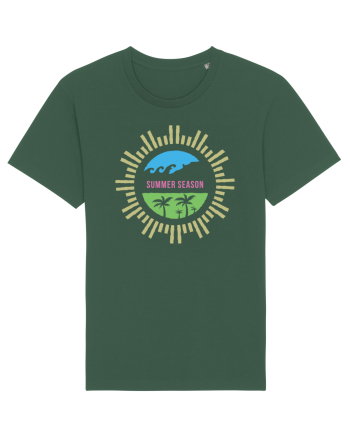 Summer Season Retro Bottle Green