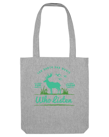 Earth Music Green Heather Grey