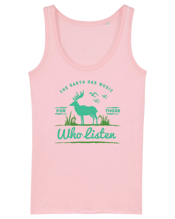 Earth Music Green Cotton Pink