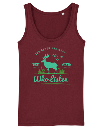 Earth Music Green Burgundy