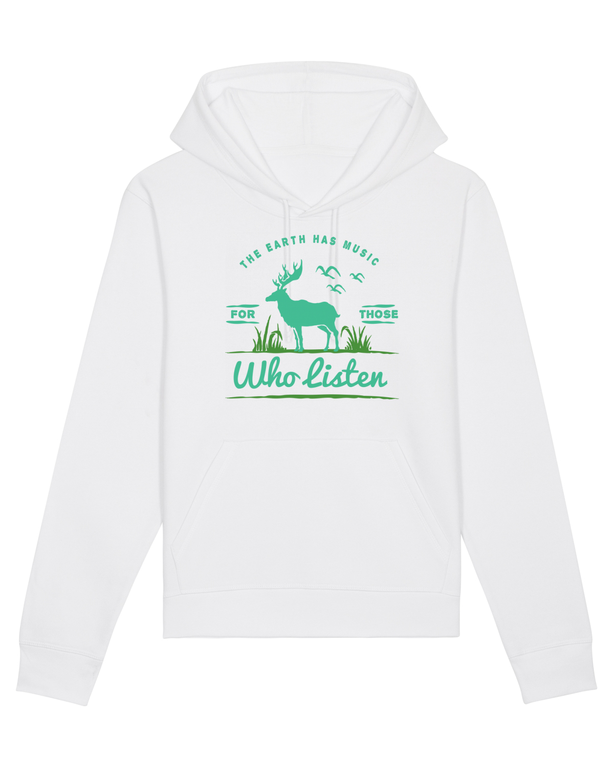 Hanorac Unisex Drummer White