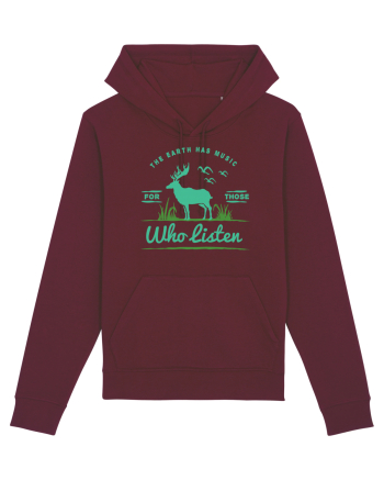 Earth Music Green Burgundy