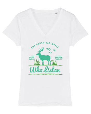 Earth Music Green White