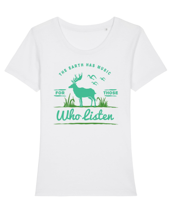 Earth Music Green White