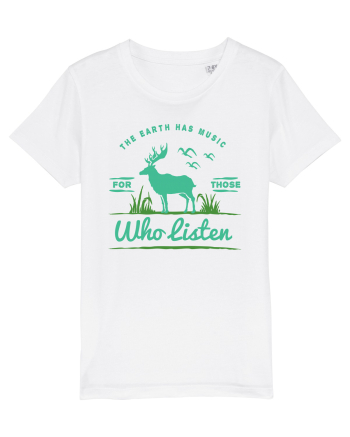 Earth Music Green White