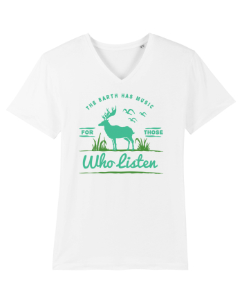 Earth Music Green White