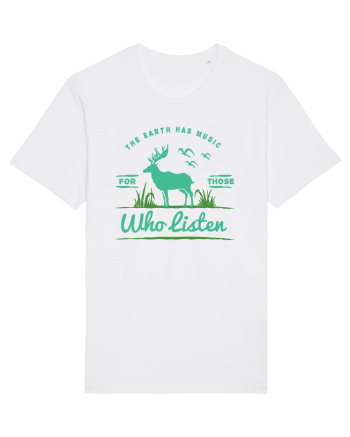 Earth Music Green White