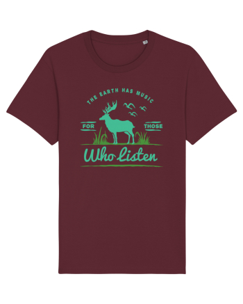 Earth Music Green Burgundy