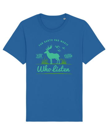 Earth Music Green Royal Blue