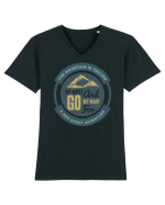 The mountain is Calling Tricou mânecă scurtă guler V Bărbat Presenter