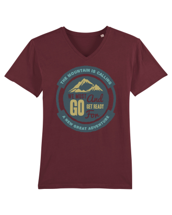The mountain is Calling Burgundy