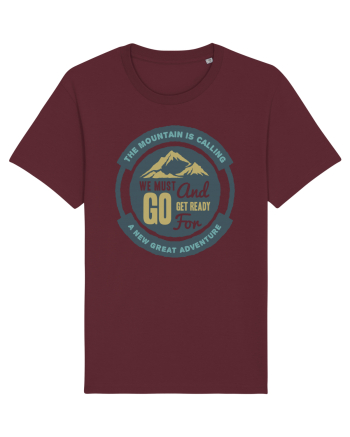 The mountain is Calling Burgundy