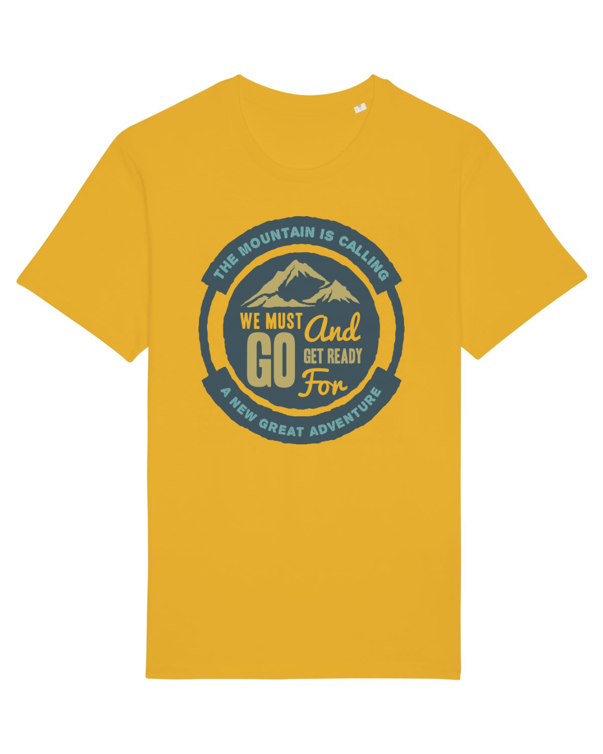 Tricou mânecă scurtă Unisex Rocker Spectra Yellow