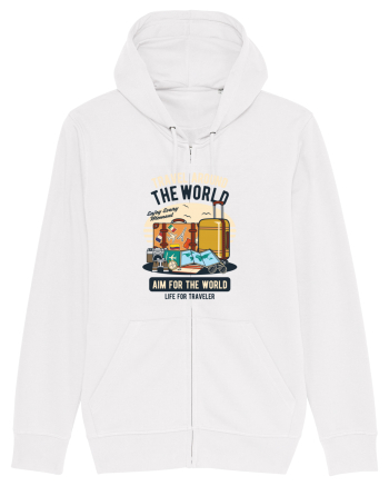 Travel Around the World White