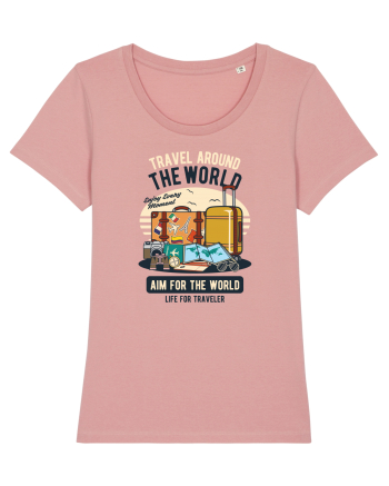 Travel Around the World Canyon Pink
