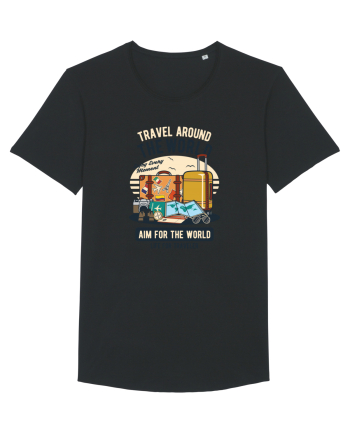 Travel Around the World Black