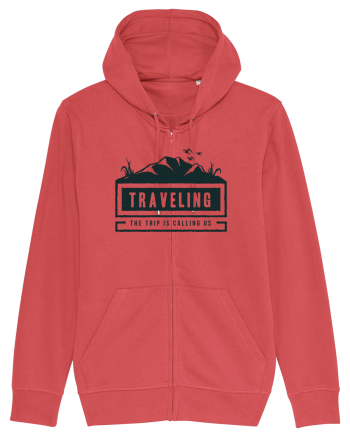 The Trip is Calling us Carmine Red