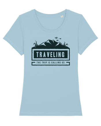 The Trip is Calling us Sky Blue