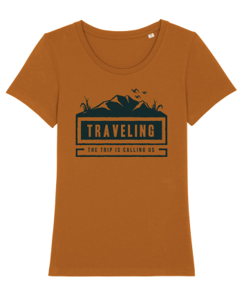 The Trip is Calling us Roasted Orange