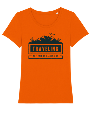The Trip is Calling us Bright Orange