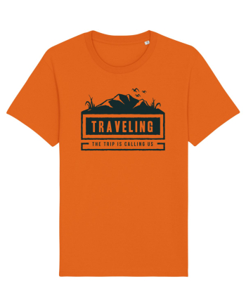 The Trip is Calling us Bright Orange