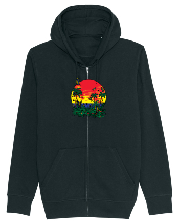Butterfly Island Retro Black