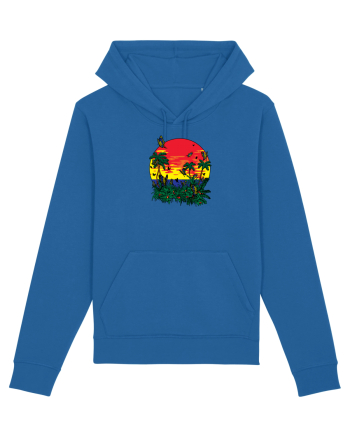 Butterfly Island Retro Royal Blue