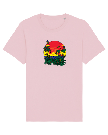 Butterfly Island Retro Cotton Pink