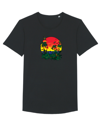 Butterfly Island Retro Black
