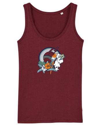 Hip Parrot Retro Burgundy