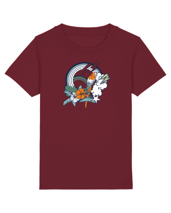 Hip Parrot Retro Burgundy