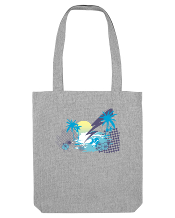 Blue Island Blitz Heather Grey