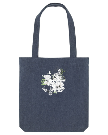 Hollywood Island Hibiscus Midnight Blue