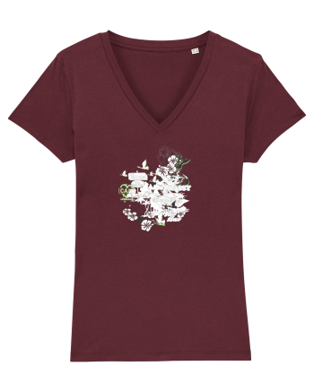 Hollywood Island Hibiscus Burgundy