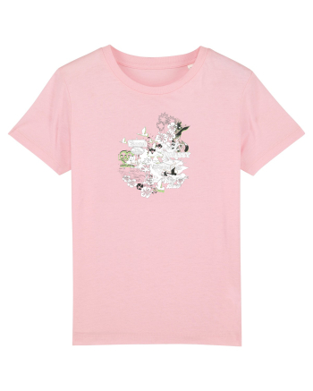 Hollywood Island Hibiscus Cotton Pink