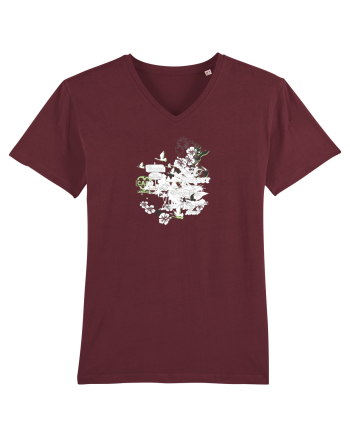 Hollywood Island Hibiscus Burgundy