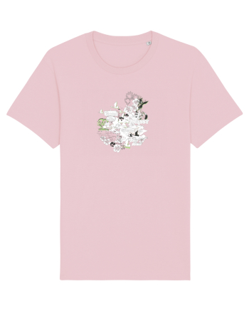 Hollywood Island Hibiscus Cotton Pink