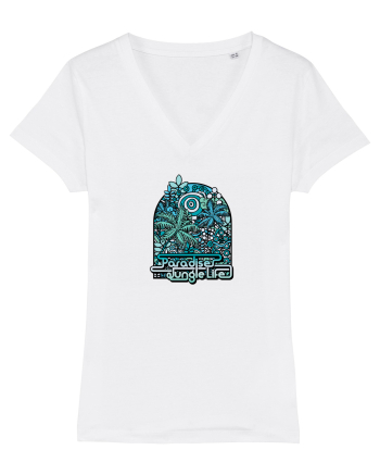 Paradise Jungle Life White