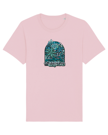 Paradise Jungle Life Cotton Pink