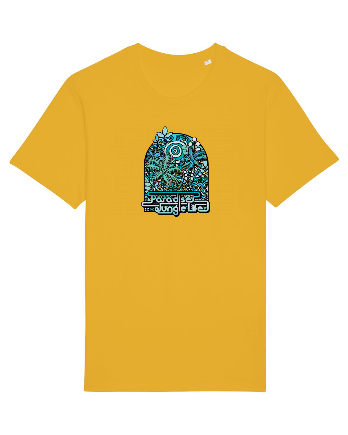 Tricou mânecă scurtă Unisex Rocker Spectra Yellow