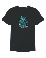 Paradise Jungle Life Tricou mânecă scurtă guler larg Bărbat Skater