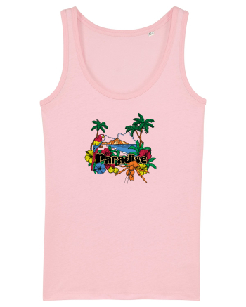 Paradise Island Parot Cotton Pink